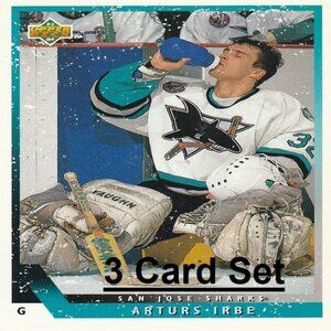 Arturs Irbe Hockey Card Collection